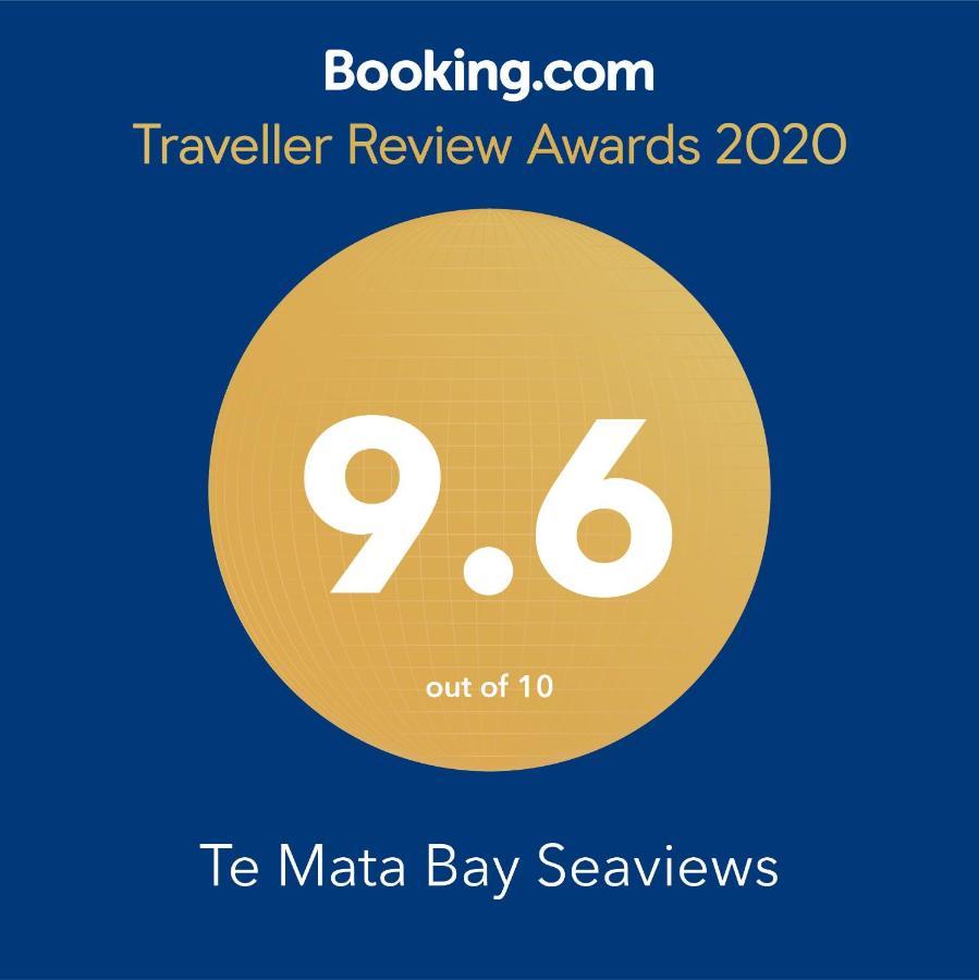 Te Mata Bay Seaviews Bed & Breakfast Tapu Dış mekan fotoğraf